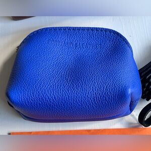 Portland Leather Astro Blue Mini Luna Pouch New!